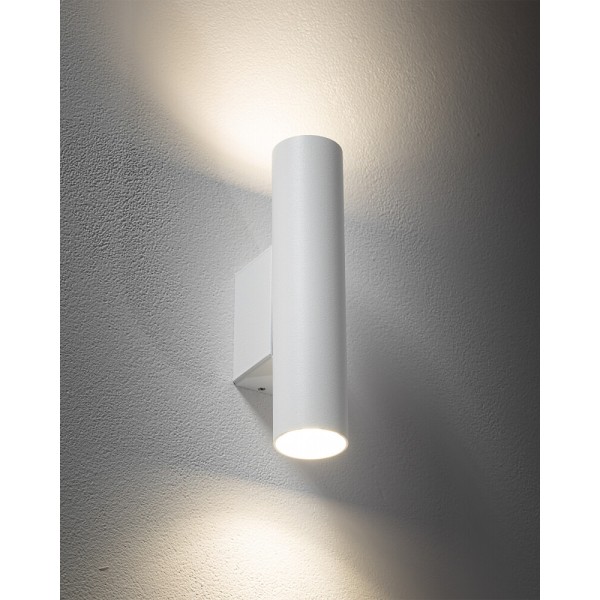 Бра, настінний світильник Nowodvorski 10752 Fourty Wall M GU10 2x10W IP20 білий - фото №1