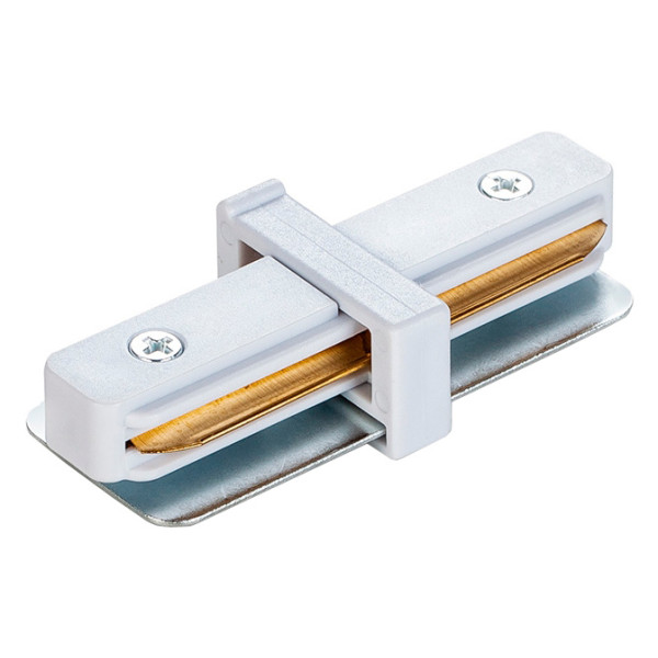 Прямой соеденитель для шинопроводов Videx (VL-TRF-CTI-W) белый