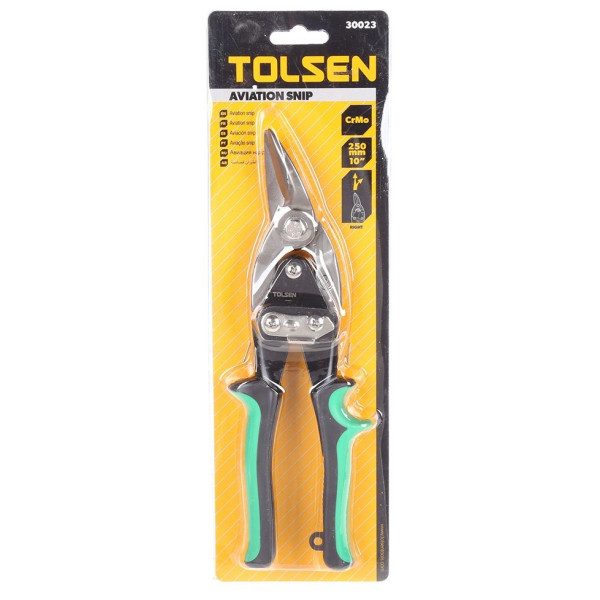 Ножиці по металу Tolsen (30023) 250мм (правий різ) - фото №1