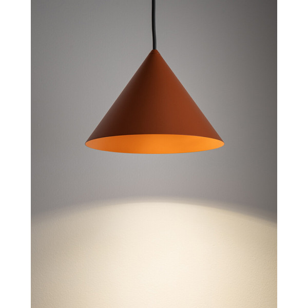 Подвесной светильник, люстра Nowodvorski 11490 Zenith S GU10 1x20W IP20 терракотовый - фото №1