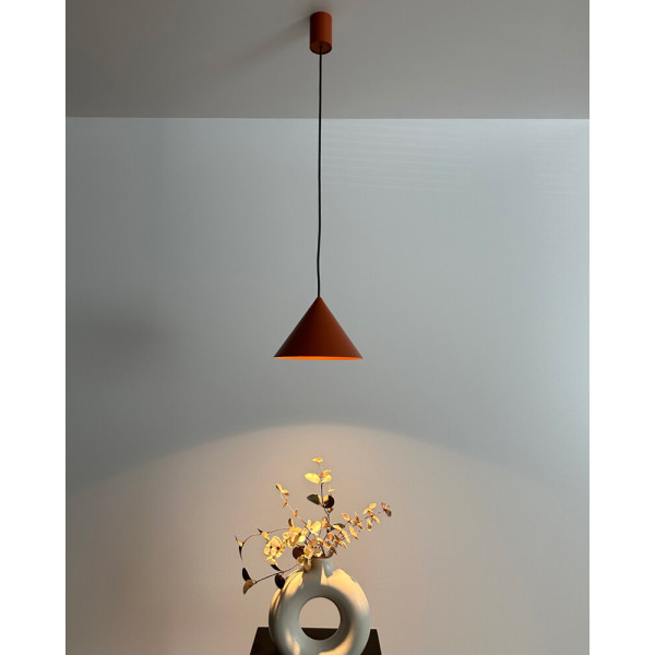 Подвесной светильник, люстра Nowodvorski 11490 Zenith S GU10 1x20W IP20 терракотовый - фото №2