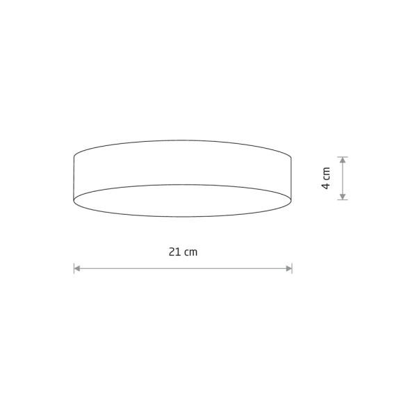 Потолочный светильник Nowodvorski 10404 Lid Round LED 1x35W 3000K 3100Lm IP20 белый - фото №3