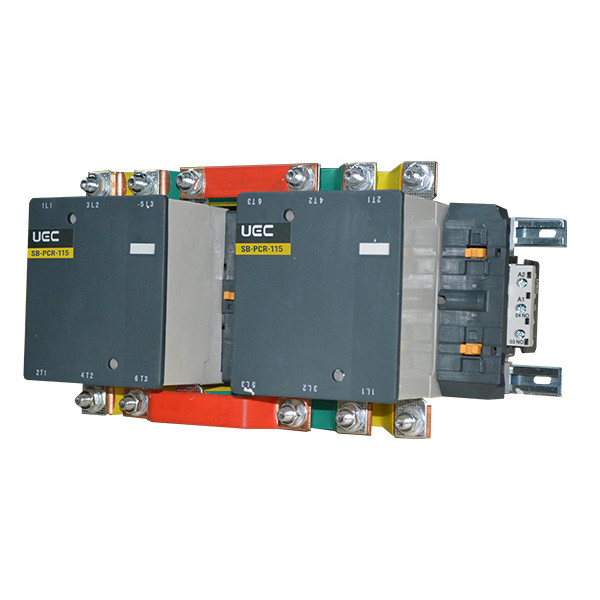 Контактор реверсивний UEC SB-РCR-115 115А 380В/АС3 (PCR5-SB-115-380) - фото №1