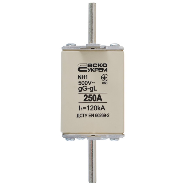 Запобіжник Аско-Укрем NH1 250A gG (A0050010032)