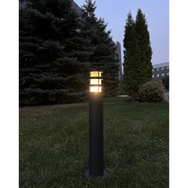 Вуличний світильник Nowodvorski 4446 Norin E27 1x10W IP44 графітовий - фото №2