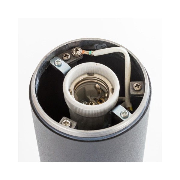 Вуличний світильник Nowodvorski 4446 Norin E27 1x10W IP44 графітовий - фото №3