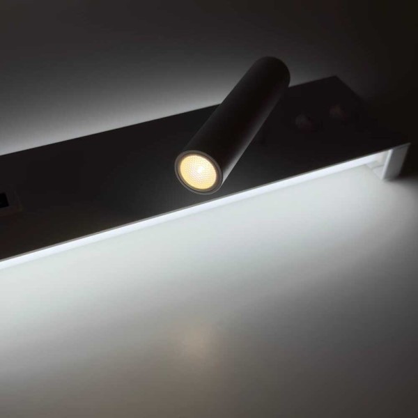 Светильник настенный Violux BITRIX-W USB 15W 3000/4200/6000K 865Lm IP20 белый ( 553006 ) - фото №2