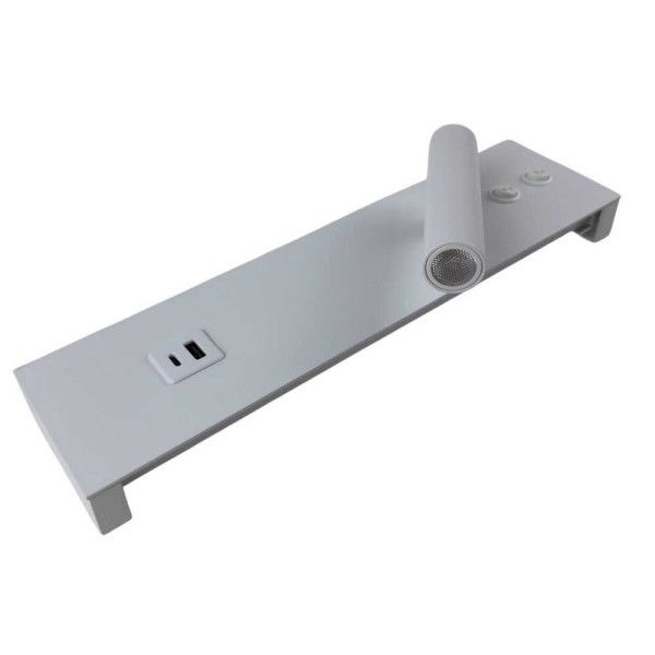 Светильник настенный Violux BITRIX-W USB 15W 3000/4200/6000K 865Lm IP20 белый ( 553006 ) - фото №5