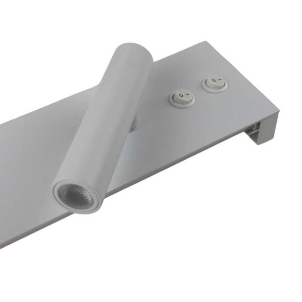 Светильник настенный Violux BITRIX-W USB 15W 3000/4200/6000K 865Lm IP20 белый ( 553006 ) - фото №6