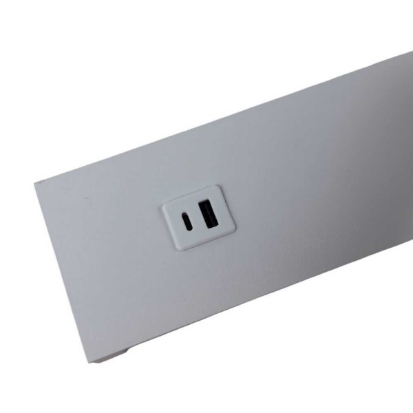 Светильник настенный Violux BITRIX-W USB 15W 3000/4200/6000K 865Lm IP20 белый ( 553006 ) - фото №9