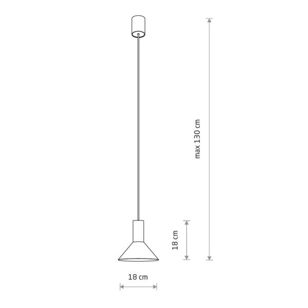Подвесной светильник, люстра Nowodvorski 38040 Hermanos A GU10 1x10W IP20 белый - фото №3
