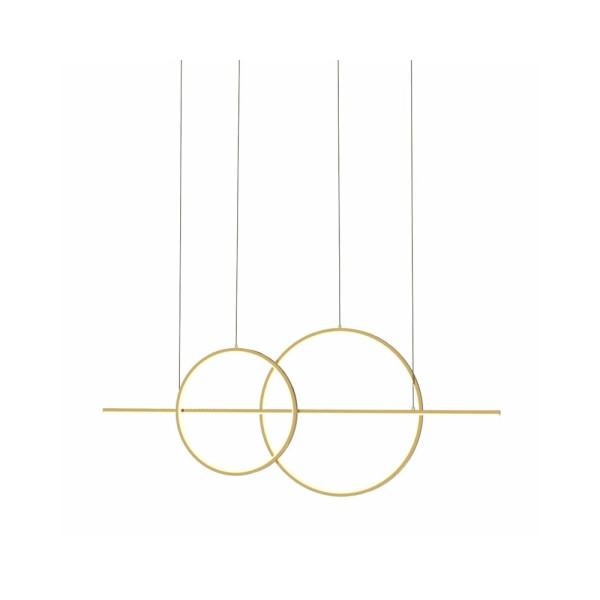 Люстра Zuma Line MD7358-2A-3GT Cholet Led 1x34W 3000K 4000Lm IP20 - фото №2