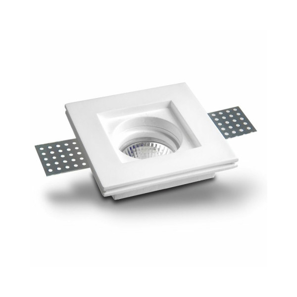 Гіпсовий точковий врізний світильник Imperium Light 407110.01.01 X-Cool GU10/GU5.3 1x50W IP20 - фото №1