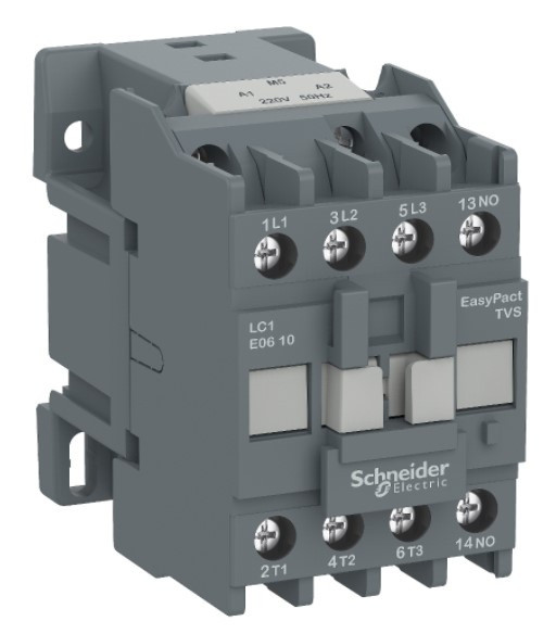 Контактор Schneider Electric LC1E0610M5 3Р Е 1NO 6А АС3 220В