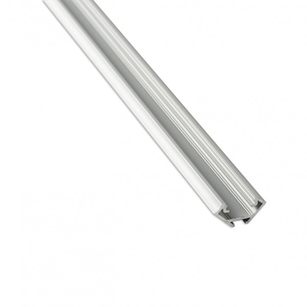 Профиль для светодиодной ленты Lumines C серебро - фото №1