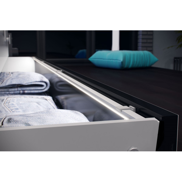 Профиль для светодиодной ленты Lumines C серебро - фото №4