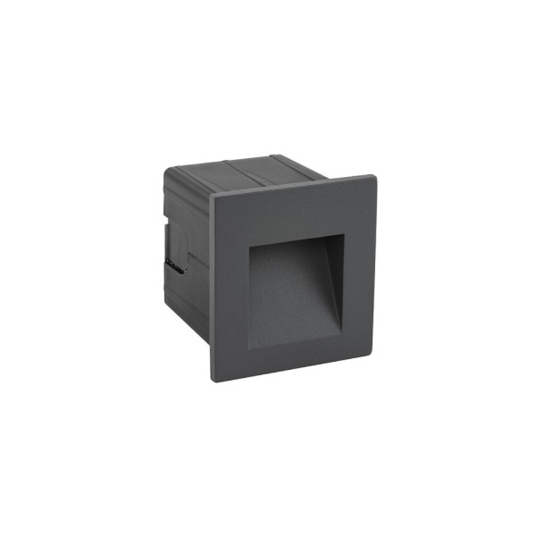 Вуличний світильник Nowodvorski 6907 Step LED 1x3W 3000K 120Lm IP44 графітовий