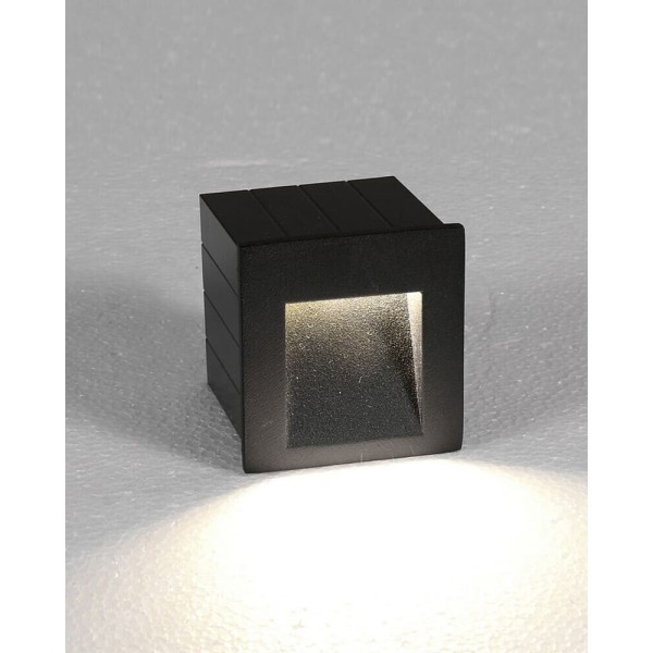 Вуличний світильник Nowodvorski 6907 Step LED 1x3W 3000K 120Lm IP44 графітовий - фото №1