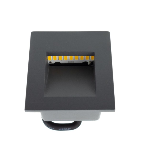 Вуличний світильник Nowodvorski 6907 Step LED 1x3W 3000K 120Lm IP44 графітовий - фото №4