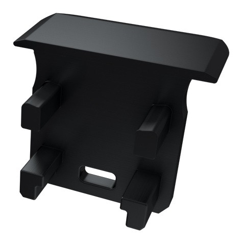 Заглушка Lumines для типа G с отверстием чёрный - фото №1