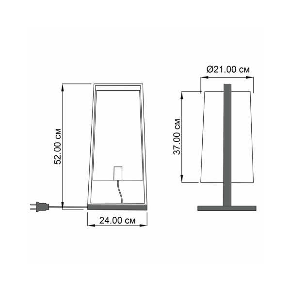 Настольная лампа Imperium light 368152.05.01 Irida - фото №2