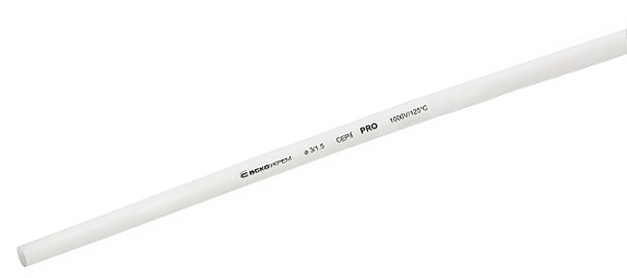 Термоусадочная трубка Аско-Укрем PRO Ø 3,0/1,5 белая (A0150040458)
