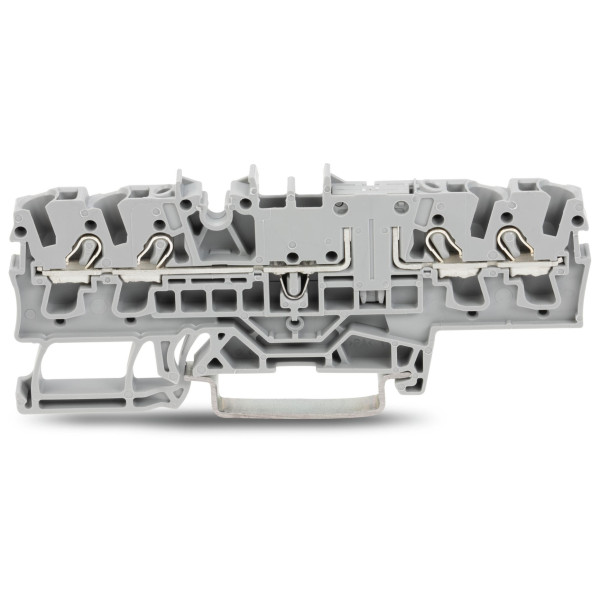 Проходная клемма Wago 2002-1801 Topjob S (серая)