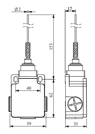 Кінцевий вимикач EMAS L2K13SOM101 - фото №8