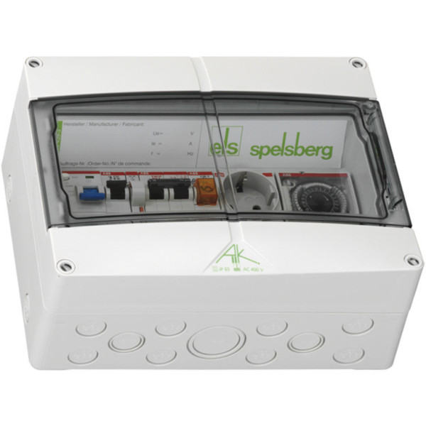 Щит навесной AK 12, под 12 автом. выкл - фото №1