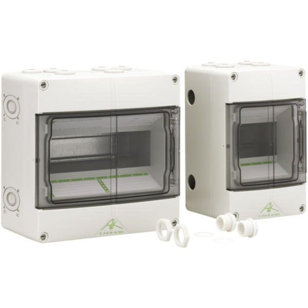 Щит навесной AK 12, под 12 автом. выкл - фото №2