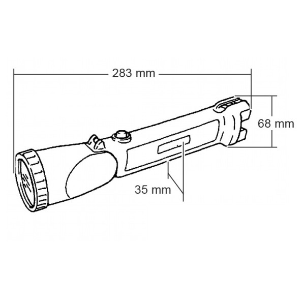 Фонарь аккумуляторный Makita ML902 9,6В - фото №1