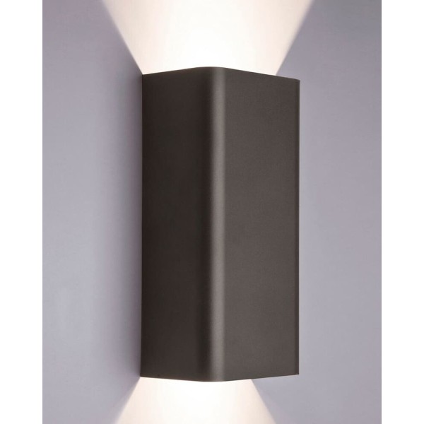 Бра, настінний світильник Nowodvorski 9707 Bergen GU10 2x10W IP20 графітовий - фото №3