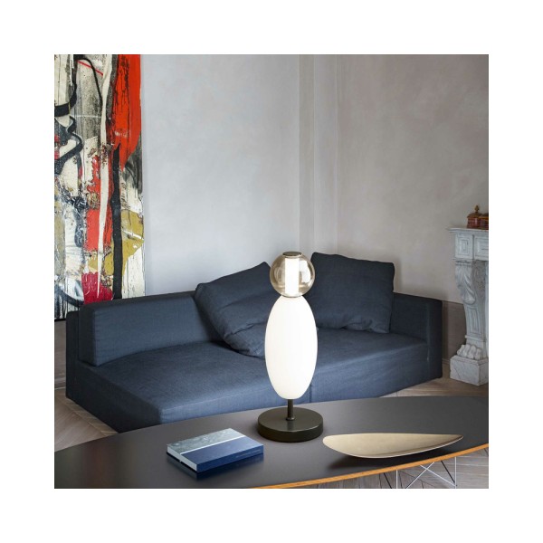 Настільна лампа Ideal Lux 314204 Lumiere Led 1x18W 3000K 2250Lm IP20 Біла - фото №1