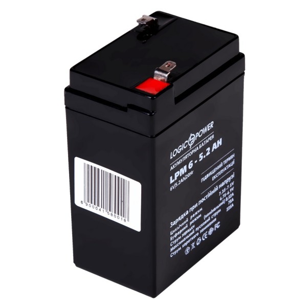 Аккумулятор AGM LPM 6-5.2 AH - фото №1