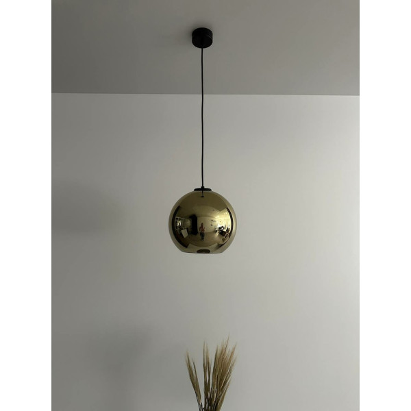 Підвісний світильник, люстра Nowodvorski 39057 Polaris E27 1x60W IP20 Золотий - фото №2