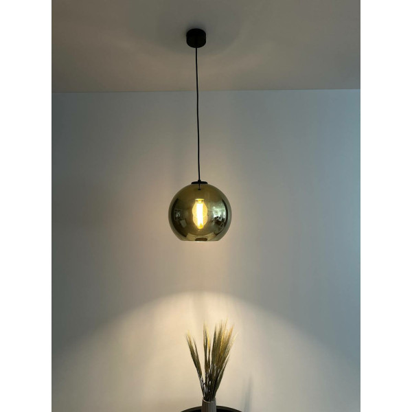 Підвісний світильник, люстра Nowodvorski 39057 Polaris E27 1x60W IP20 Золотий - фото №3