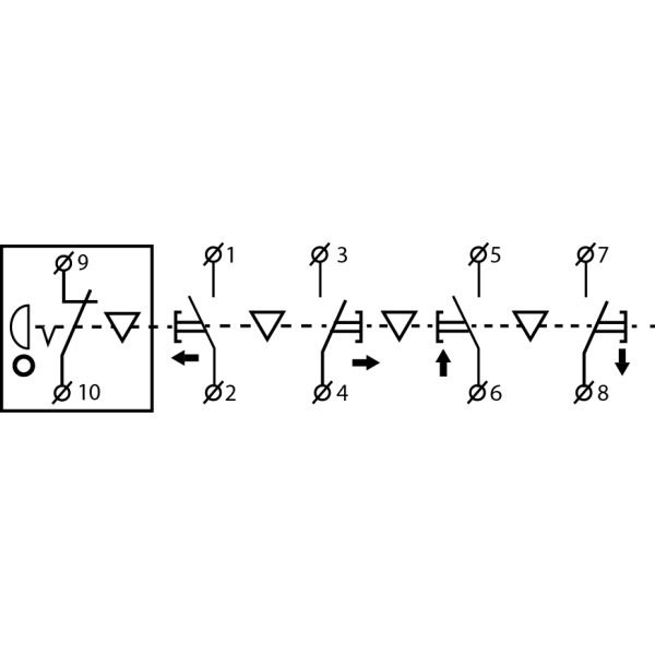 Тельферный пост Аско-Укрем XAL-B3-4713K с ключом(A0140050025) - фото №4
