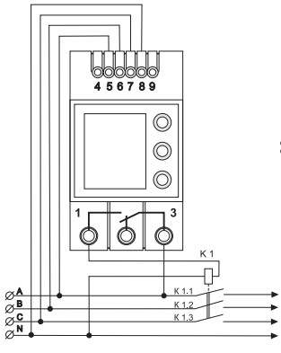 Реле контролю фаз DigiTOP Vp-380 - фото №6