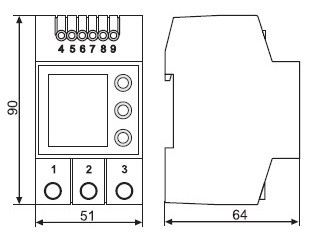 Реле контролю фаз DigiTOP Vp-380 - фото №7