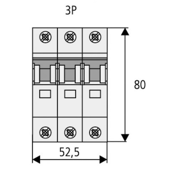 Вимикач навантаження Schrack BM900016 63А 3P - фото №9