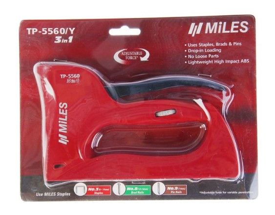 Степлер MILES TP-5560/Y - фото №2