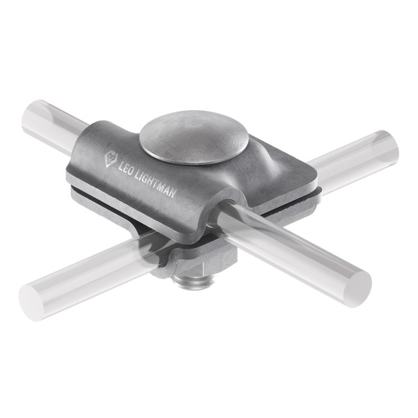 З'єднувач з гайкою Leo Lightman Vario StZn (201021)