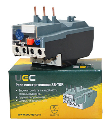 Реле електротеплове UEC SB-TOR 0,16-0,25А - фото №1