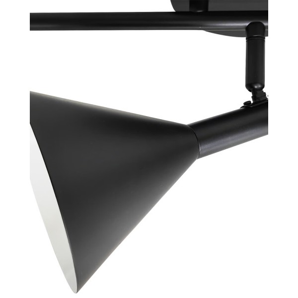 Світильник поворотний, спот Nordlux 2612706003 Kelvis GU10 3x12W IP20 чорний - фото №4