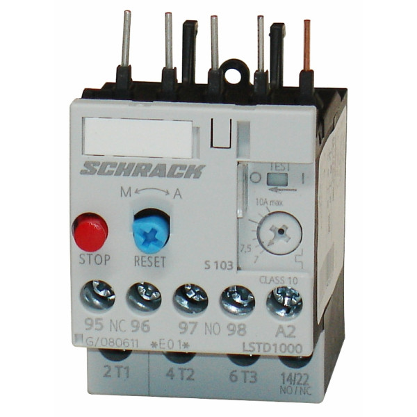 Тепловое реле Schrack LSTD1000 7-10А размер 00