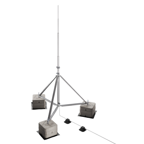 Блискавкоприймач з триногою Leo Lightman 8м Al/Ni (408806)