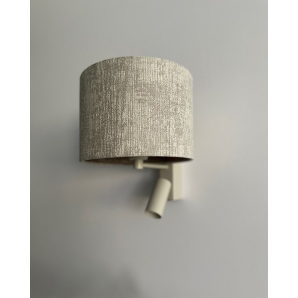 Бра, настенный светильник Nowodvorski 11668 Cedro A E27+GU10 (R35) 10W+10W IP20 светло-серый - фото №2