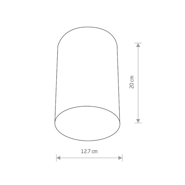 Точковий світильник Nowodvorski 6528 Point plexi E27 1x20W IP20 Білий - фото №1