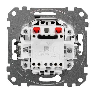 Выключатель для жалюзи Schneider Electric Sedna Design & Elements черный SDD114104 - фото №3