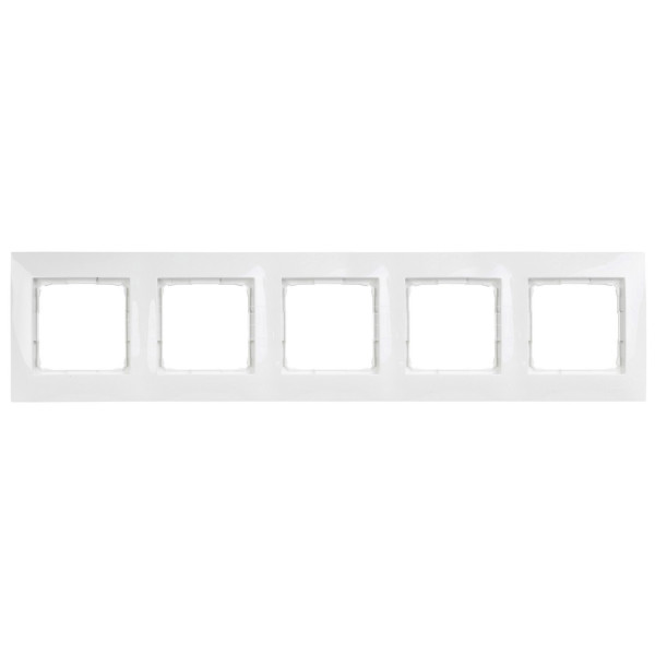 П'ятимісна рамка Simon Simon 54 Premium DR5/11 (білий)